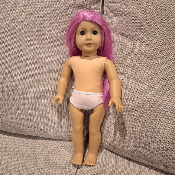 Pink Hair, American Girl Doll